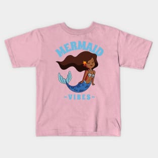 Mermaid Vibes Cute Kids T-Shirt